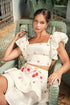 Al Fresco Mini Skirt Cherry Picante